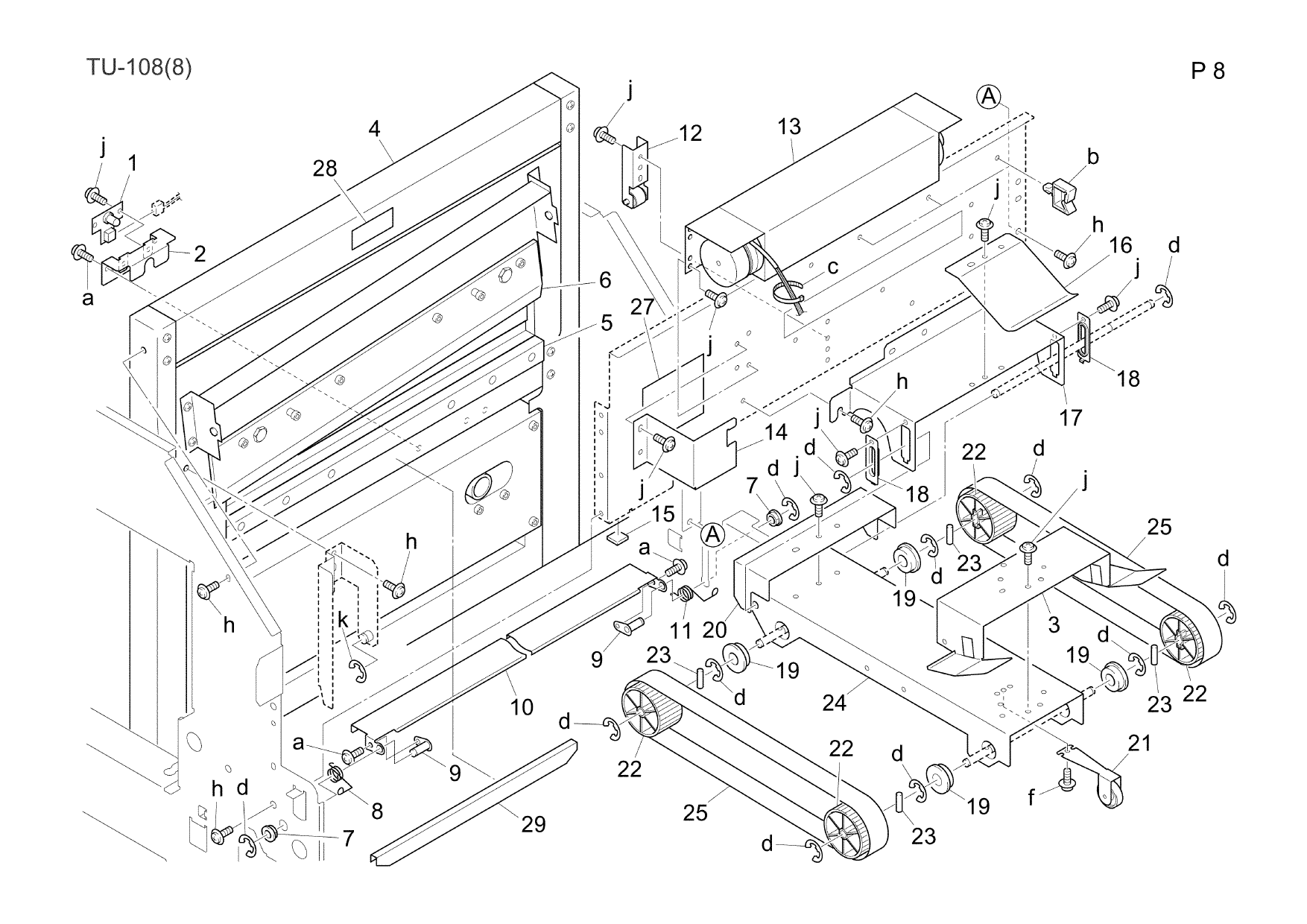 Konica-Minolta Options TU-108 Parts Manual-3